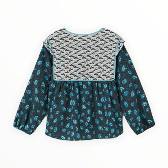 ZARA Kids | Multicolored | COMBINATION OVERSIZED BLOUSE - Picture 2 of 7